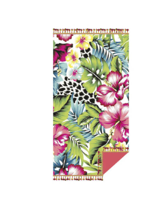 Manta de petunias Zinfandel