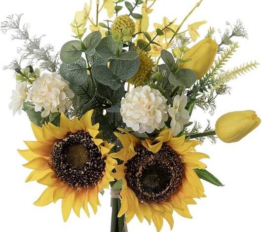 9 girasoles para la buena suerte