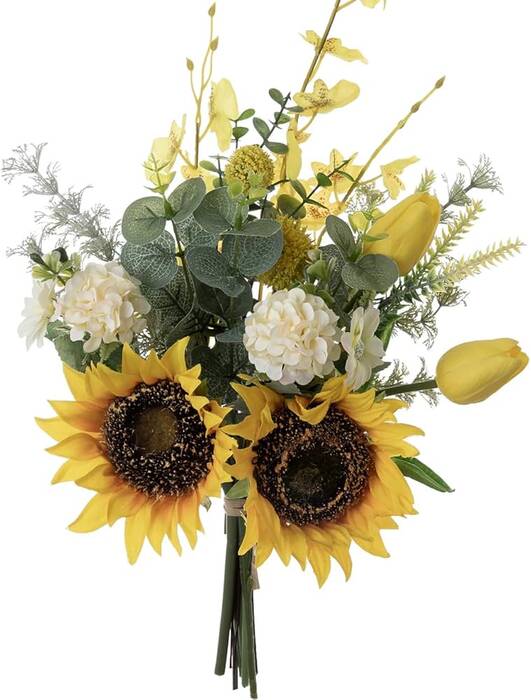 9 girasoles para la buena suerte