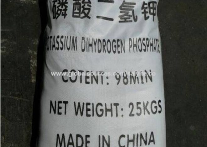 Aplicación de monofosfato potásico para pepinos